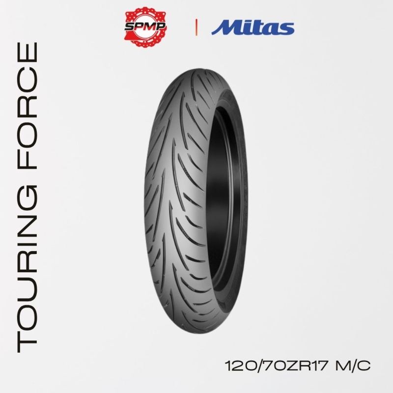 Vỏ Xe Mitas Touring Force Size 120/70-17 (CHÍNH HÃNG)