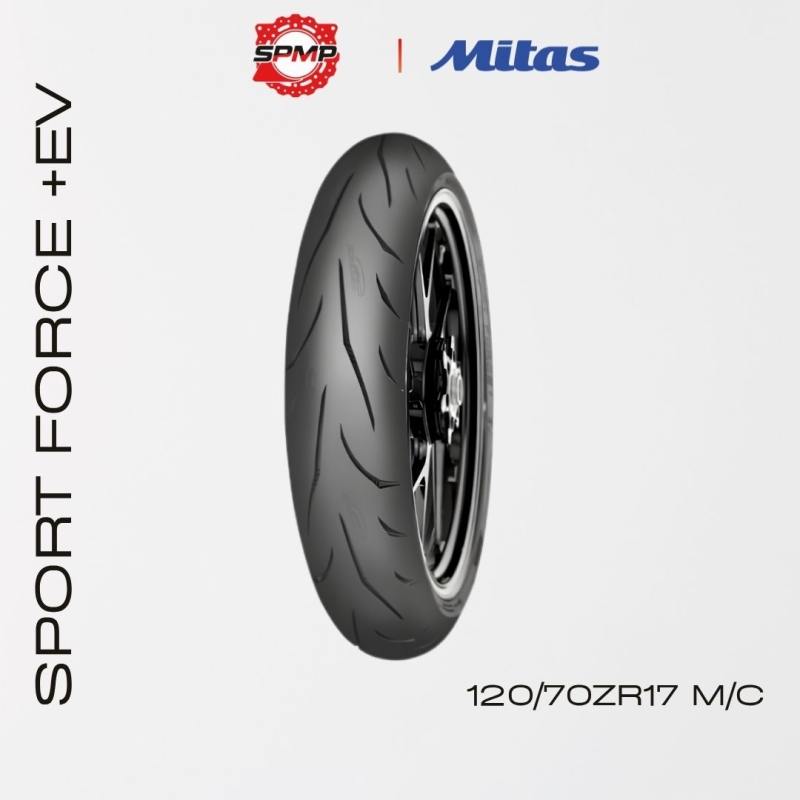 Vỏ Mitas Sport Force+ EV Size 120/70-17 