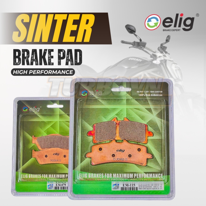 Bố thắng Elig Sinter dành cho xe Ducati 1262 X-DIEVEL_ S _ DARK