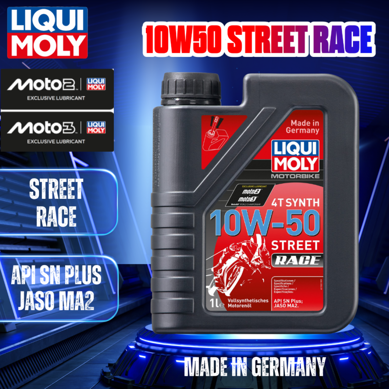 Nhớt Cao Cấp 4T 10W50 Street Race LIQUI MOLY 1L - 1502