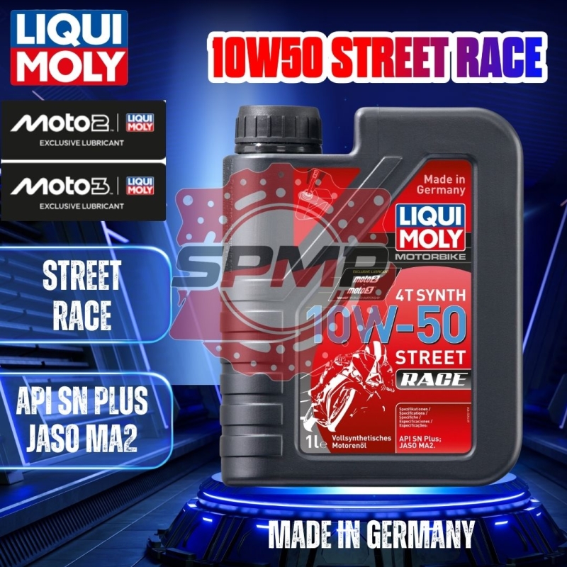 Nhớt Cao Cấp 4T 10W50 Street Race LIQUI MOLY 1L - 1502