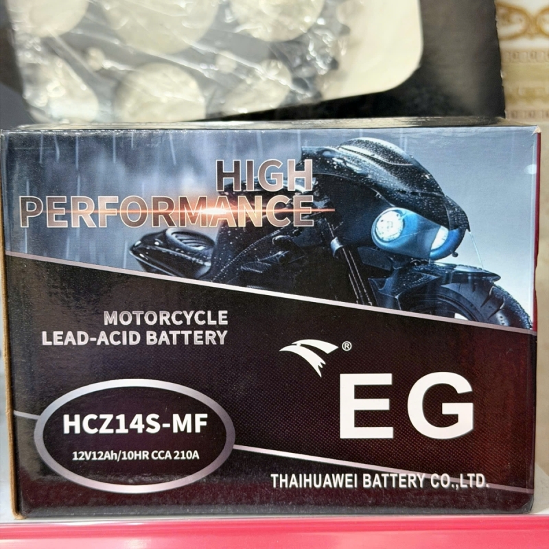 Bình ắc quy Eagle HCZ14S-MF cho các dòng xe máy, mô tô PKL Kawasaki Z1000, Honda SH350i, BMW S1000, Yamaha R1,...