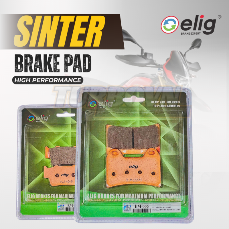 Bố thắng Elig Sinter dành cho xe Ducati 750 Dorsoduro Factory 