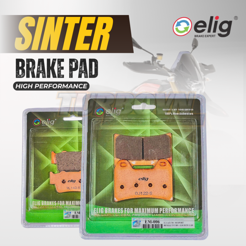 Bố thắng Elig Sinter dành cho xe APRILIA 1200 DOSODORO 