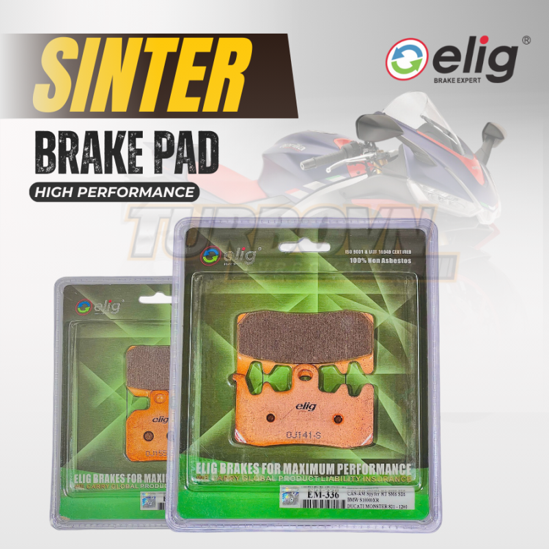 Bố thắng Elig Sinter dành cho xe APRILIA RS 660