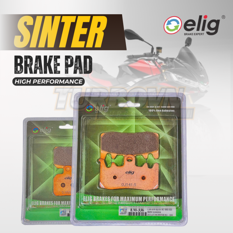 Bố thắng Elig Sinter dành cho xe APRILIA TOUNO 660