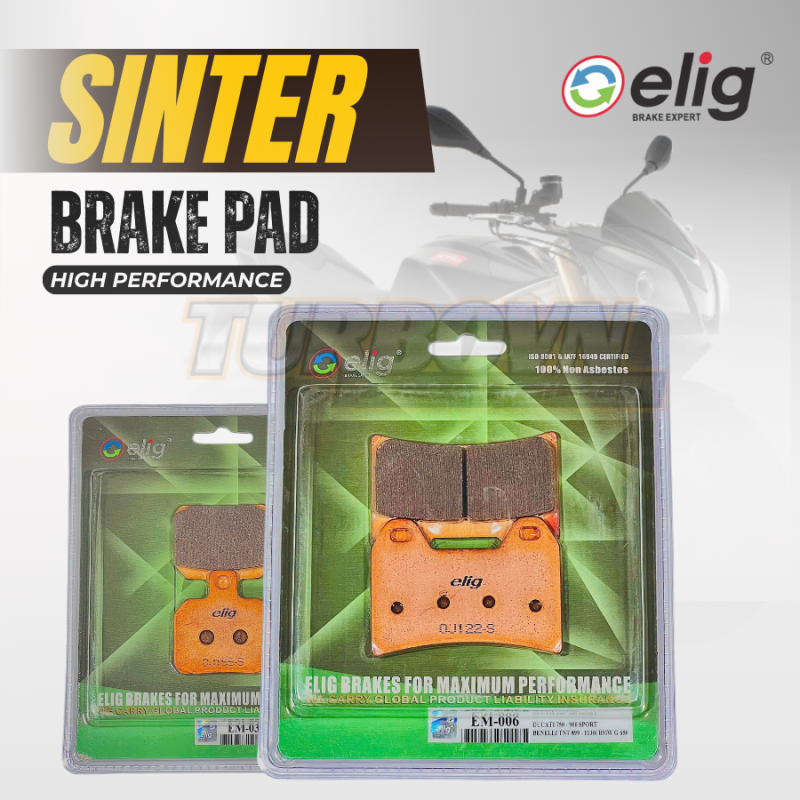 Bố thắng Elig Sinter dành cho xe APRILIA TOUNO R ABS