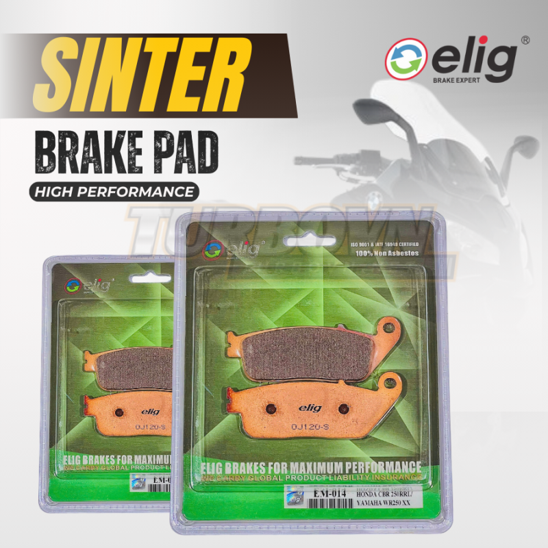 Bố thắng Elig Sinter dành cho xe BMW C650 SPORT_GT