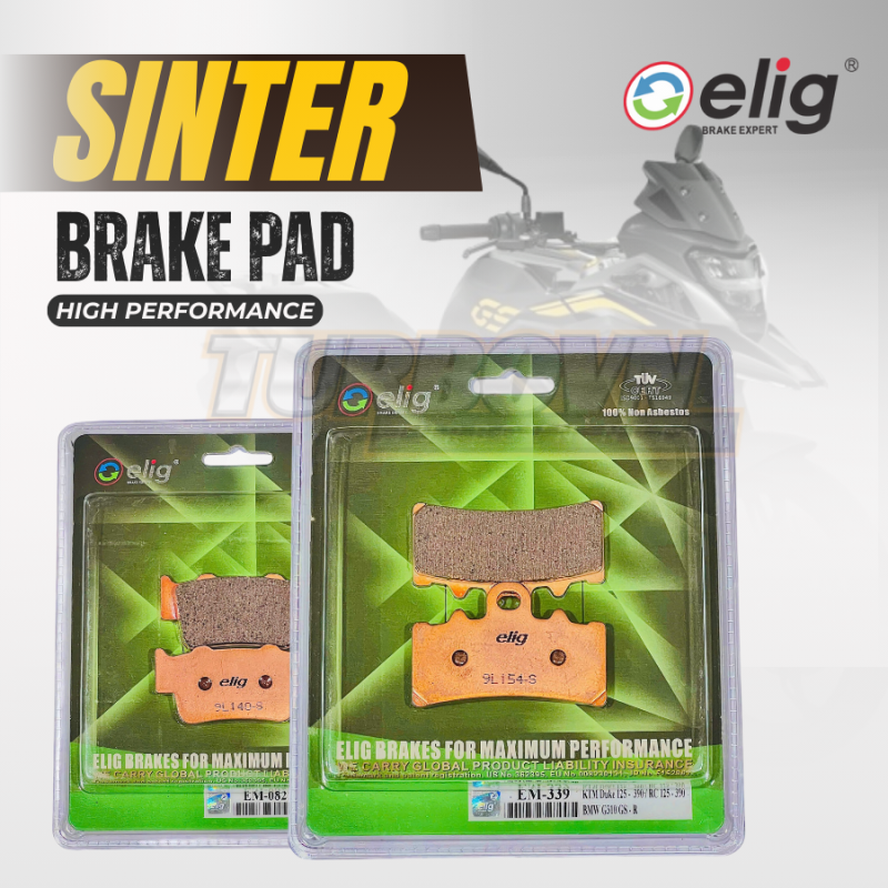 Bố thắng Elig Sinter dành cho xe BMW G310GS (2016-2023)