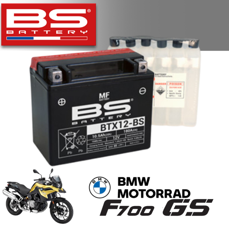 Bình ắc quy  BTX12-BS dành cho xe BMW MOTORRAD F700 GS
