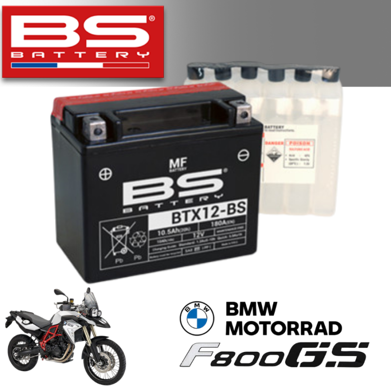 Bình ắc quy BTX12-BS dành cho xe BMW MOTORRAD F800GSc