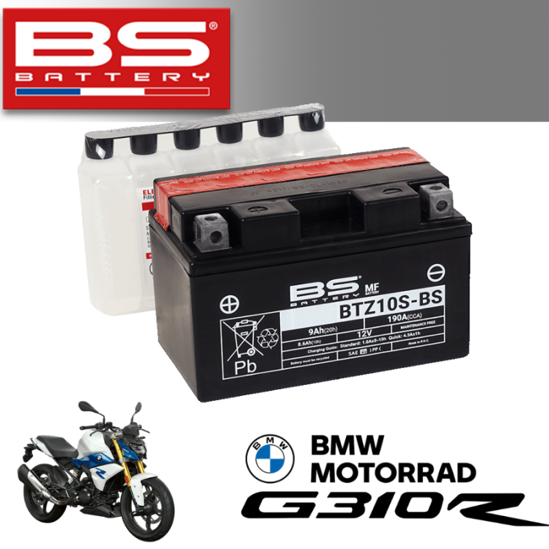 Bình ắc quy BTZ10 - BS dành cho xe BMW MOTORRAD G310R