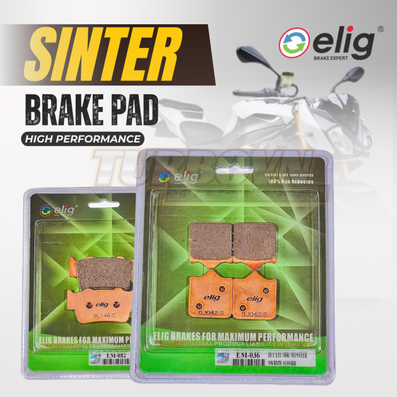 Bố thắng Elig Sinter dành cho xe BMW S1000R 2015