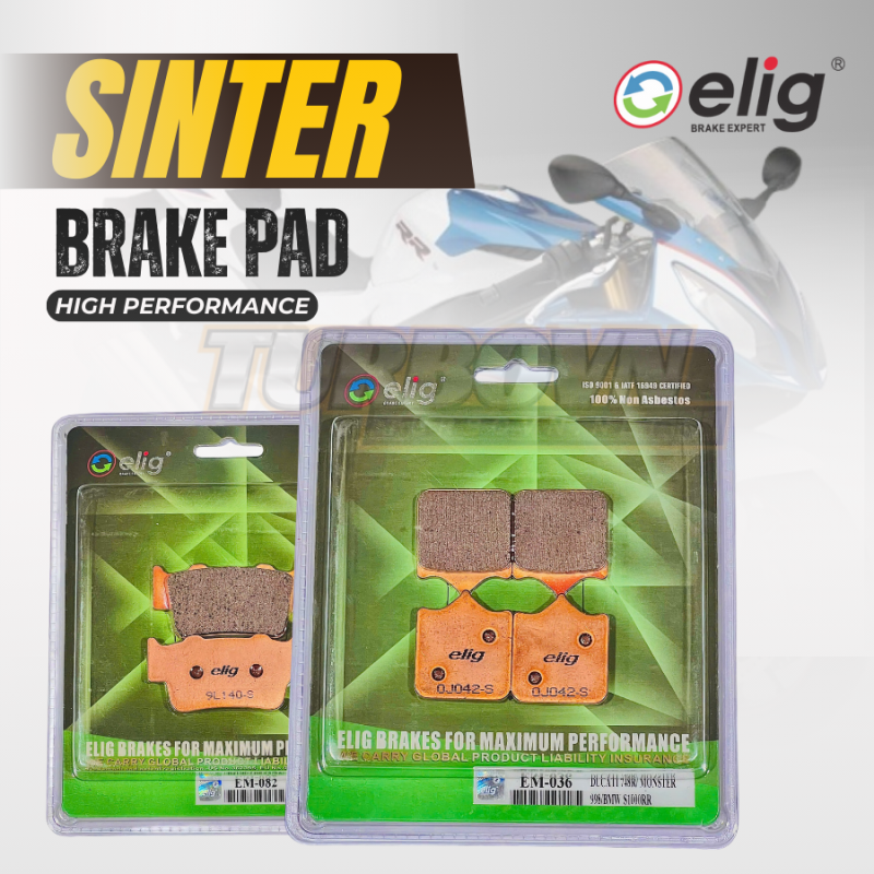 Bố thắng Elig Sinter dành cho xe BMW S1000RR 2015+