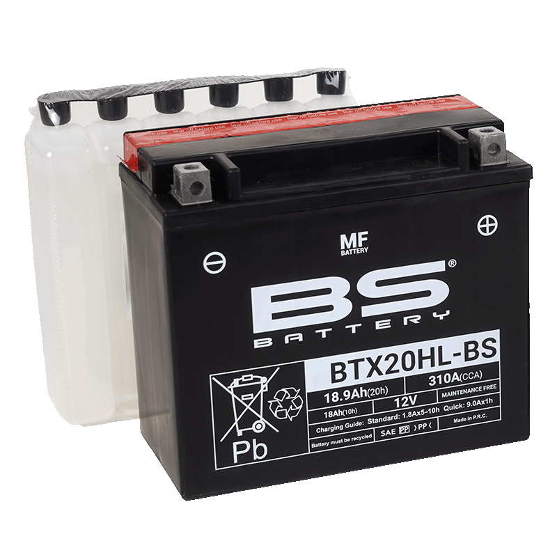 BÌNH ẮC QUY BS BTX20HL-BS 310CCA (175x87x155 mm)