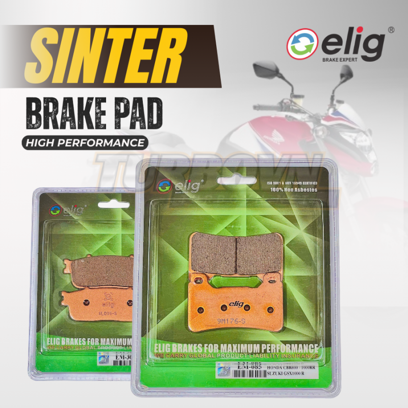 Bố thắng Elig Sinter dành cho xe HONDA CB1000R NON ABS