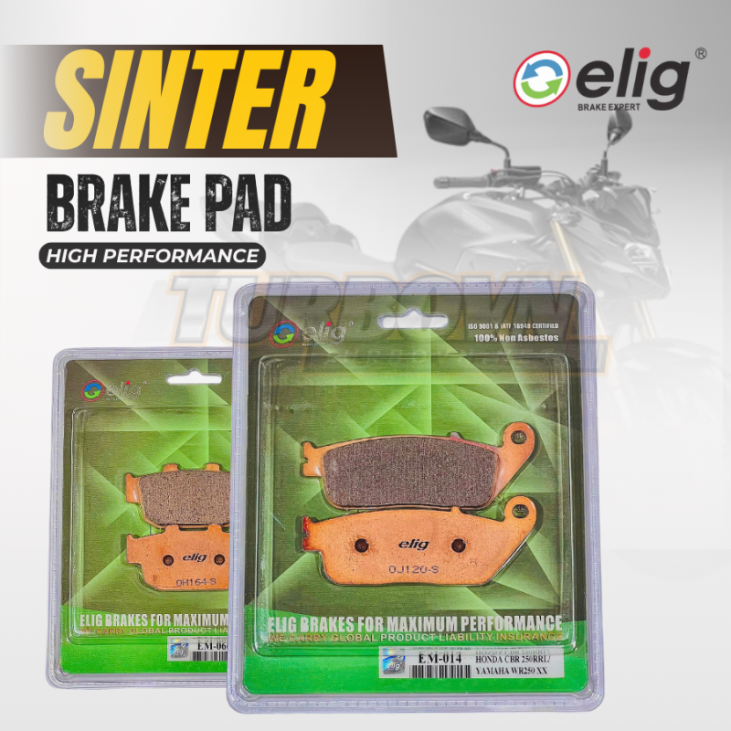 Bố thắng Elig Sinter dành cho xe Honda CB500F