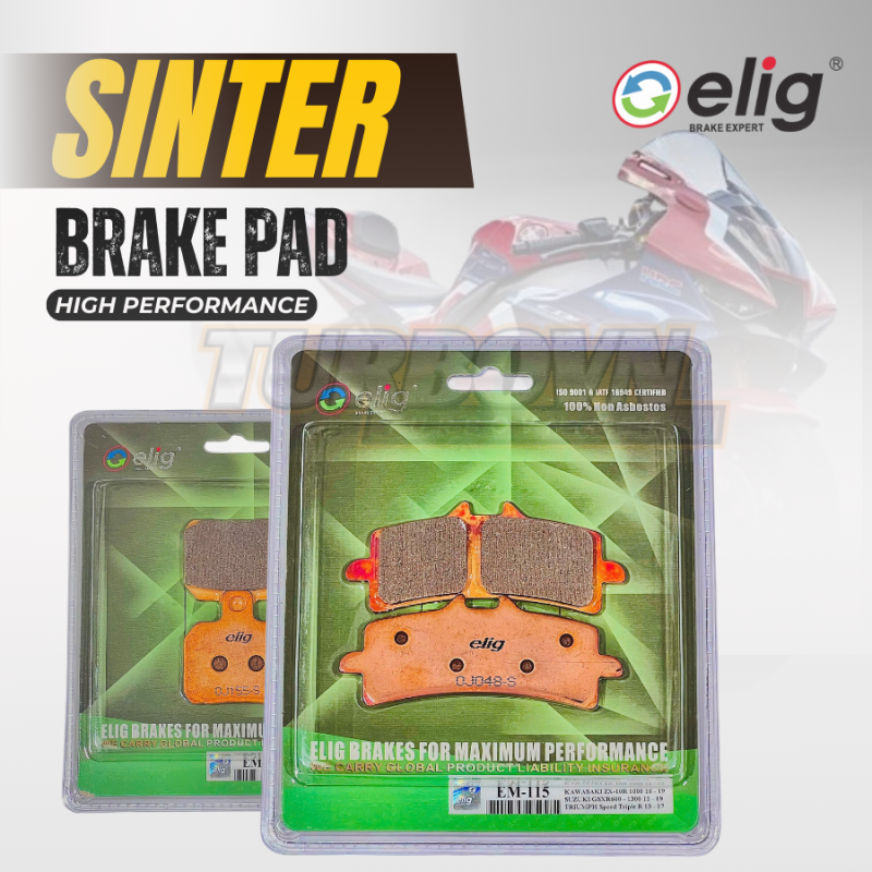 Bố thắng Elig Sinter dành cho xe HONDA CBR1000RR-R SP