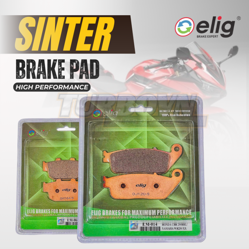 Bố thắng Elig Sinter dành cho xe HONDA CBR500R