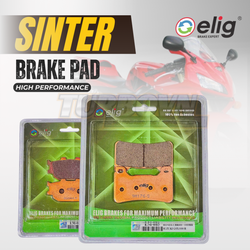 Bố thắng Elig Sinter dành cho xe HONDA CBR600RR 2004