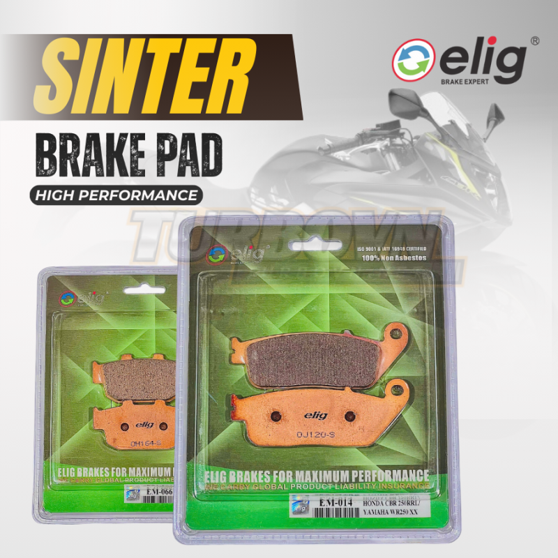 Bố thắng Elig Sinter dành cho xe HONDA CBR650F