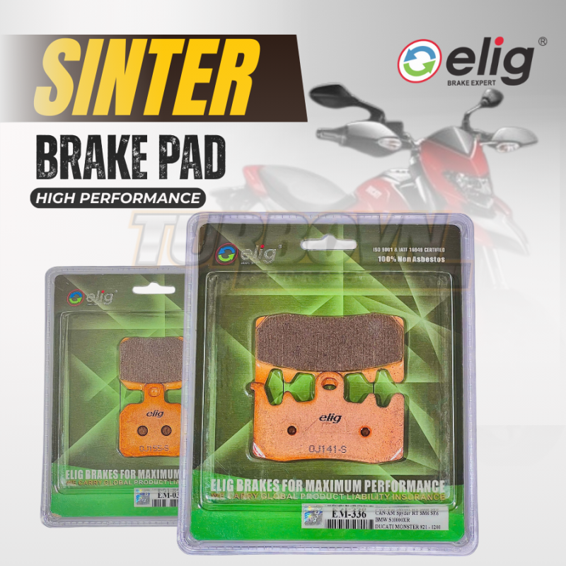 Bố thắng Elig Sinter dành cho xe DUCATI HYPER MOTARD 821 