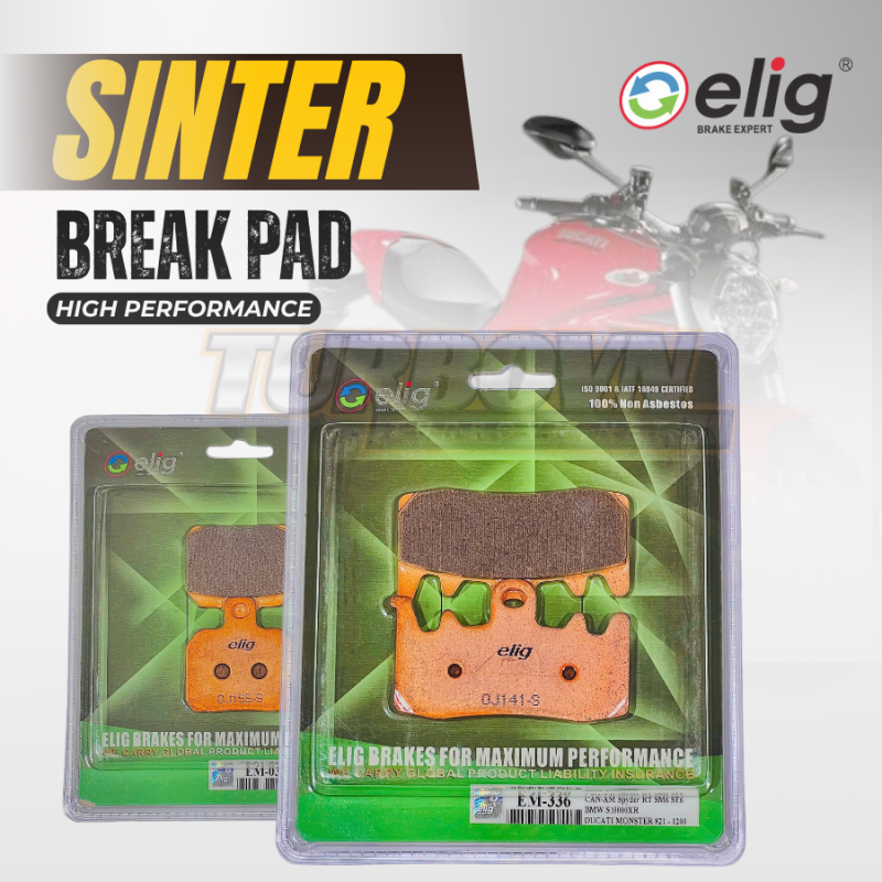 Bố thắng Elig Sinter dành cho xe DUCATI MONSTER 1200