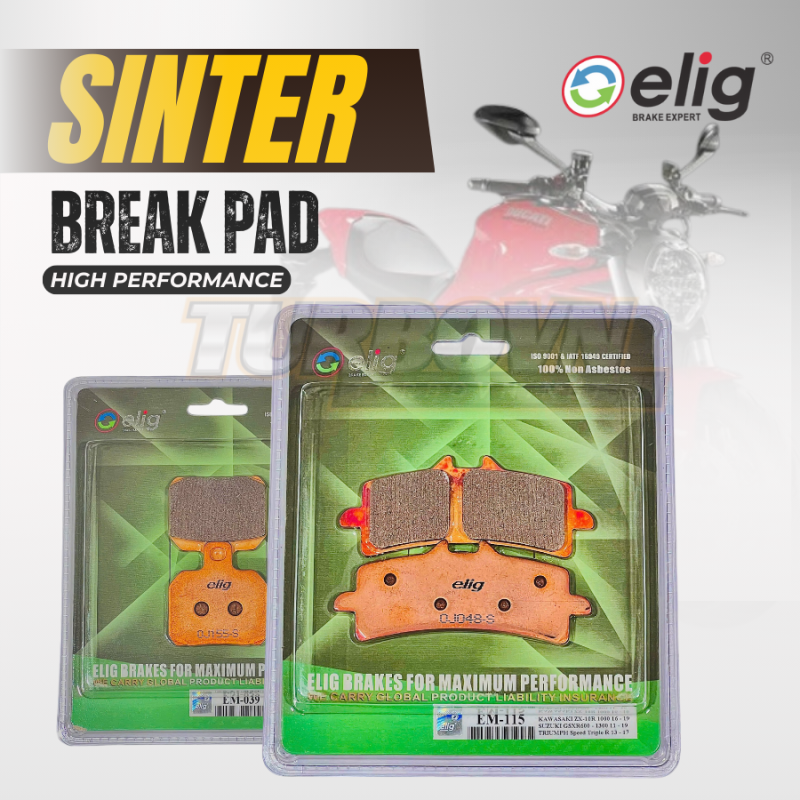 Bố thắng Elig Sinter dành cho xe DUCATI MONSTER 1200 R_S_25TH