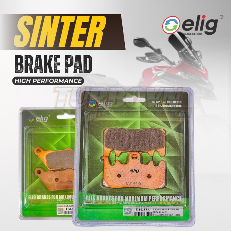 Bố thắng Elig Sinter dành cho xe DUCATI MUTISTRADA 1200 _EDURO_ENDORO PRO 2015-2018