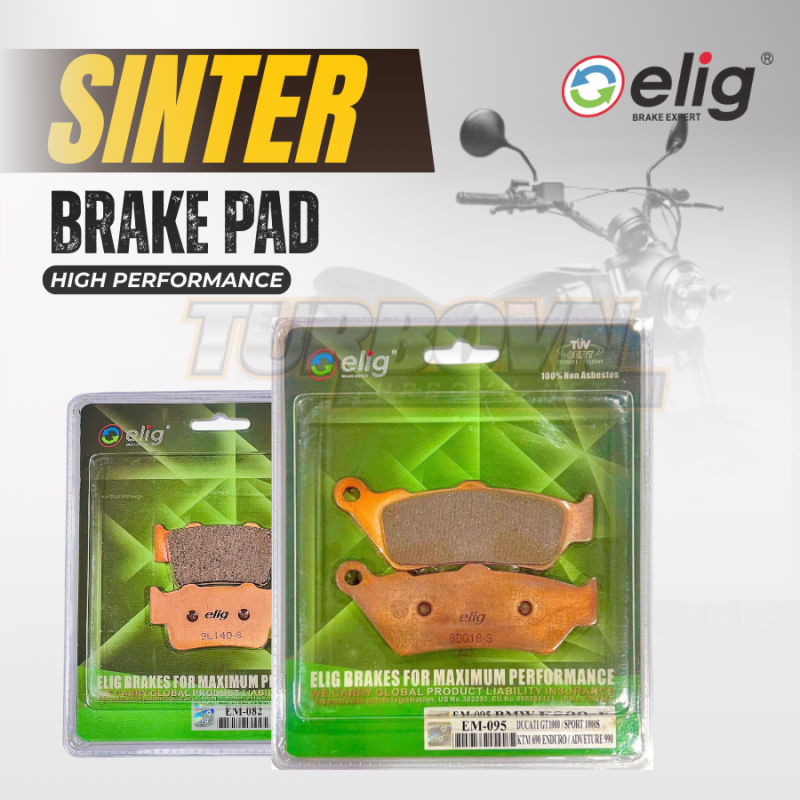 Bố thắng Elig Sinter dành cho xe DUCATI SCRAMBLER 400