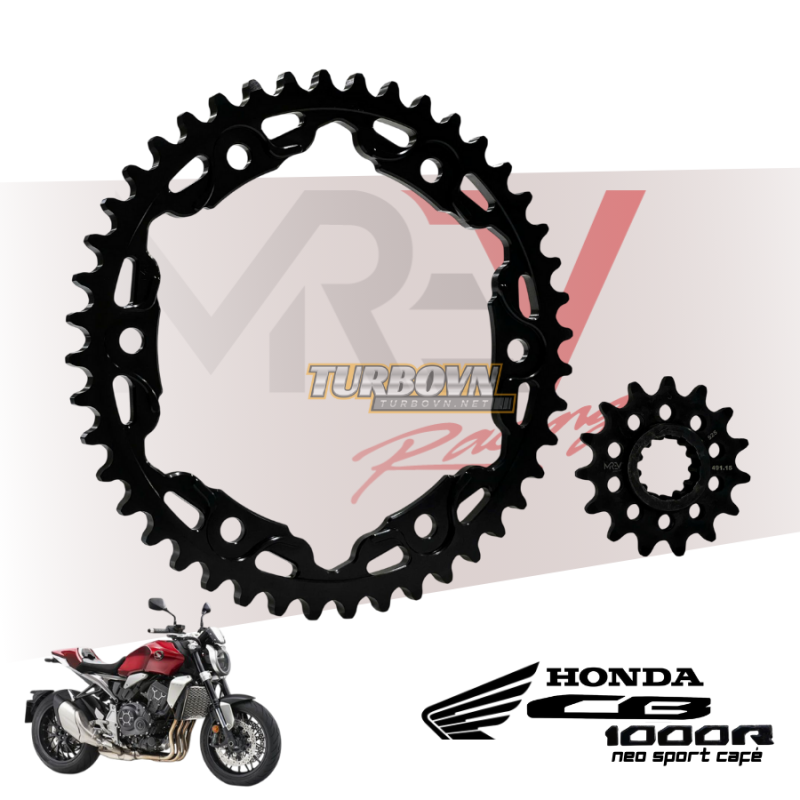 Nhông dĩa dành cho xe HONDA CB 1000R neo sport cape