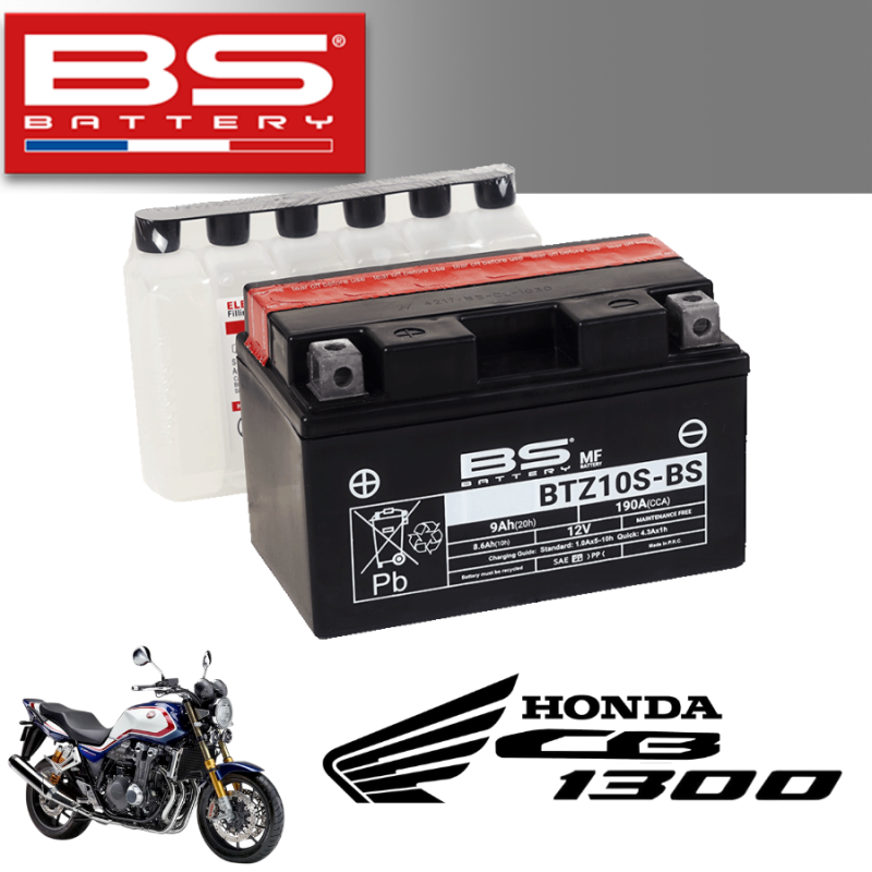 Bình ắc quy  BTZ10S-BS dành cho xe HONDA CB 1300