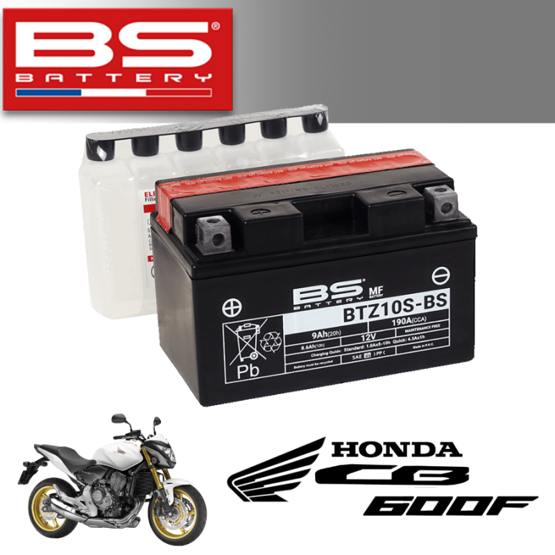 Bình ắc quy  BTZ10S-BS dành cho xe HONDA CB650F