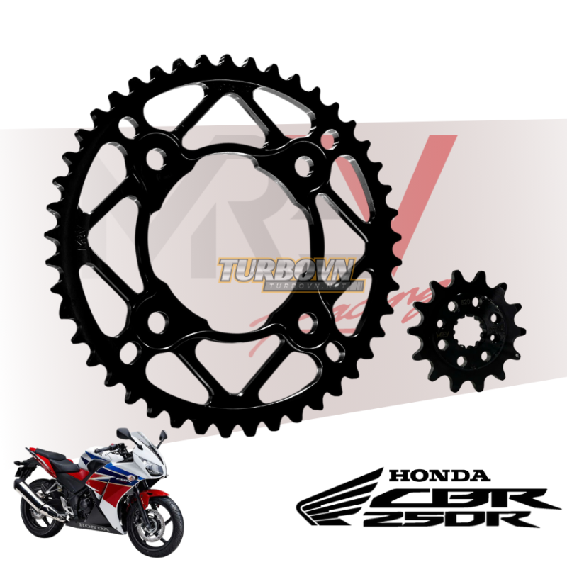 Nhông dĩa dành cho xe HONDA CBR 250R 