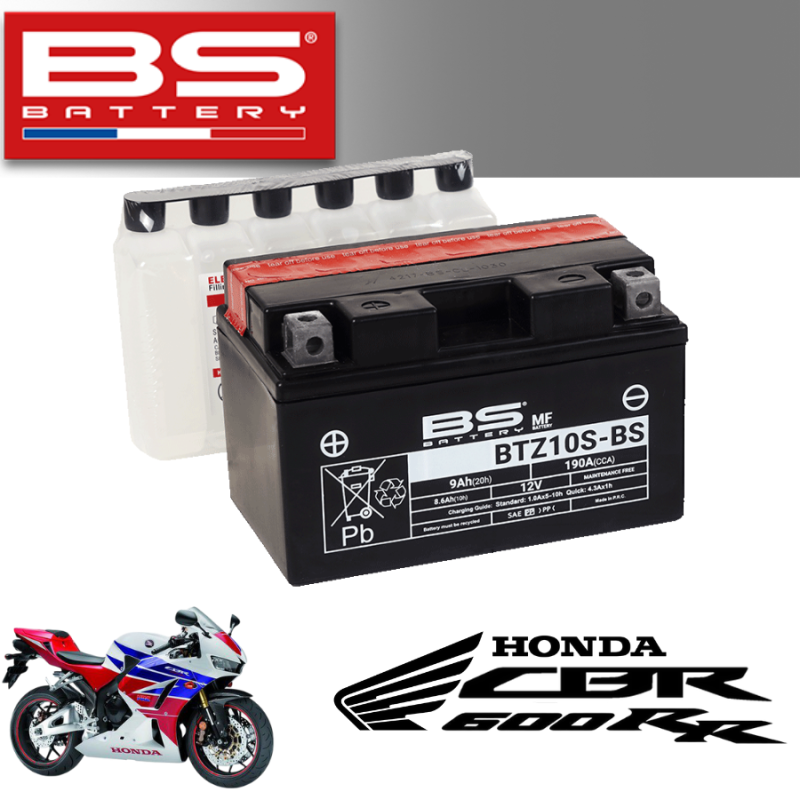 Bình ắc quy  BTZ10S-BS dành cho xe HONDA CBR 600RR 