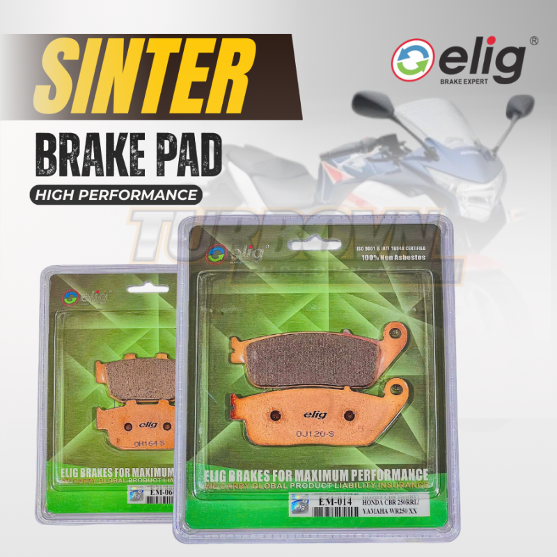 Bố thắng Elig Sinter dành cho xe HONDA CBR250R 2011-2013