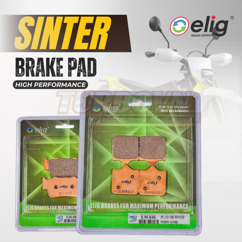 Bố thắng Elig Sinter dành cho xe HUSQVANA 701 SUPER MOTO