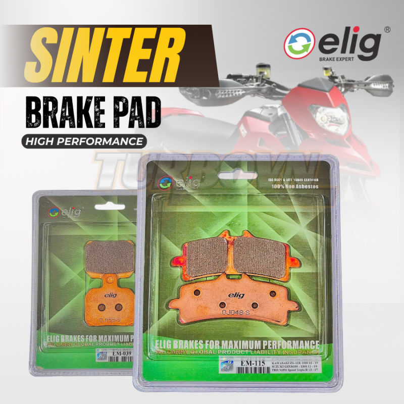 Bố thắng Elig Sinter dành cho xe DUCATI HYPER MOTARD 1100