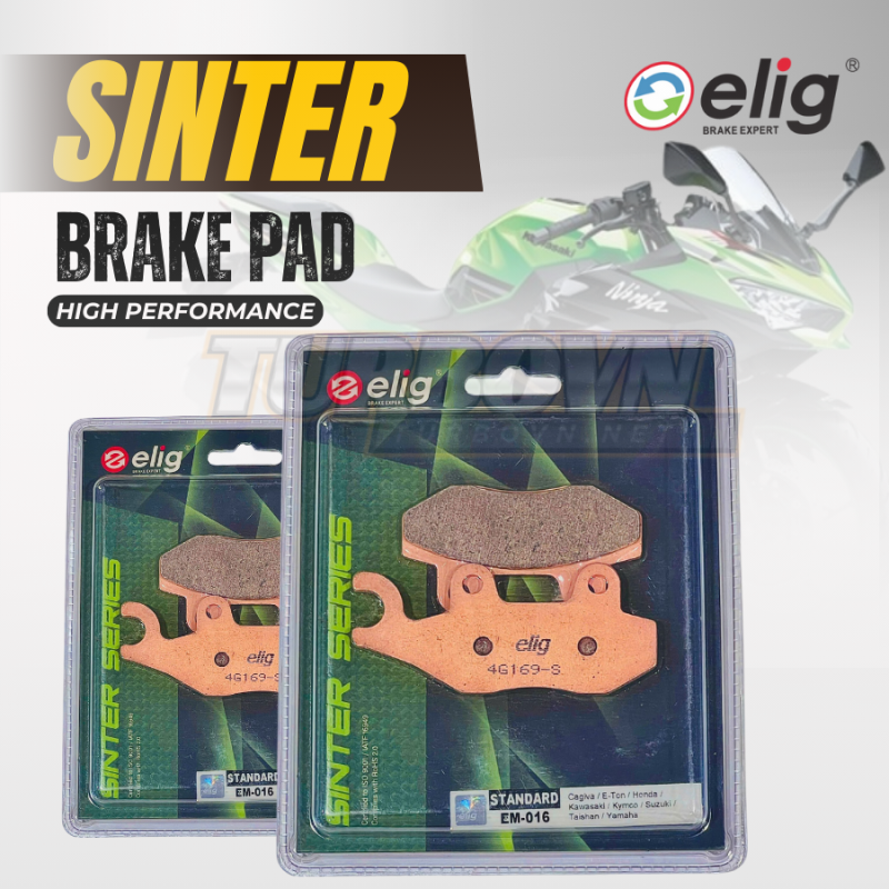 Bố thắng Elig Sinter dành cho xe KAWASAKI NINJA 400