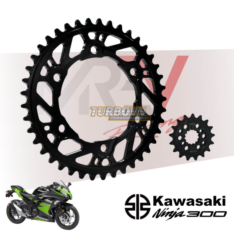 Nhông dĩa dành cho xe KAWASAKI NINJA 300