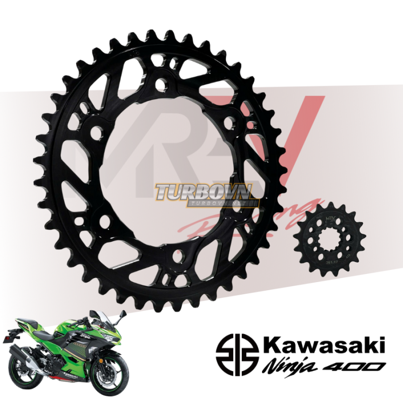 Nhông dĩa dành cho xe KAWASAKI NINJA 400