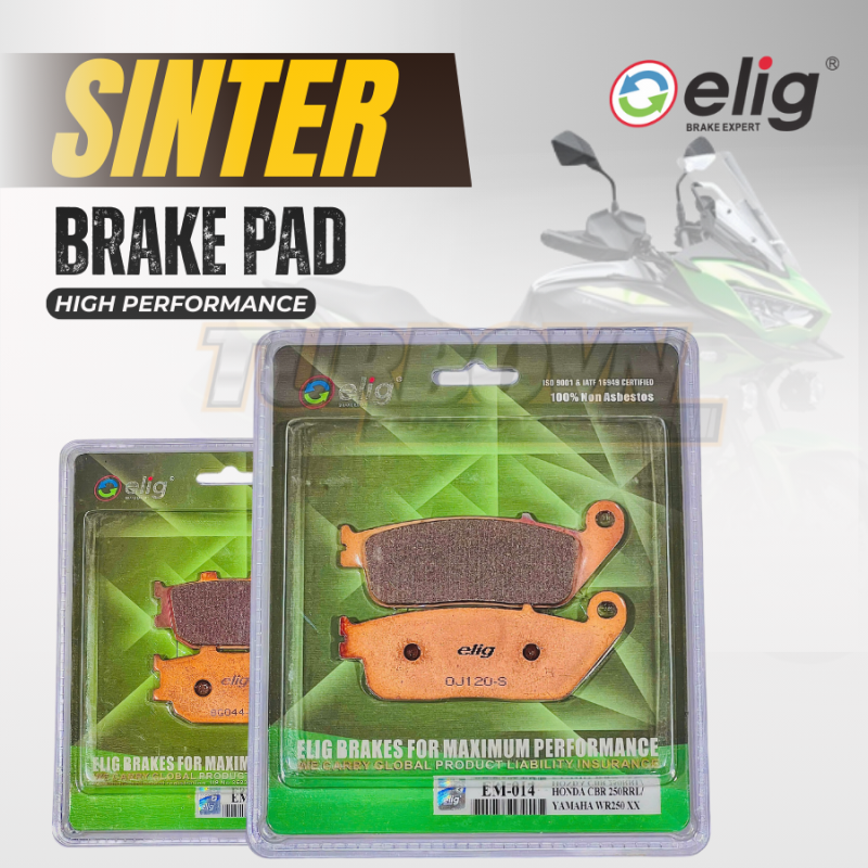 Bố thắng Elig Sinter dành cho xe KAWASAKI VERSYS 650 2021+