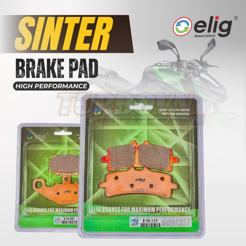 Bố thắng Elig Sinter dành cho xe KAWASAKI Z1000R 
