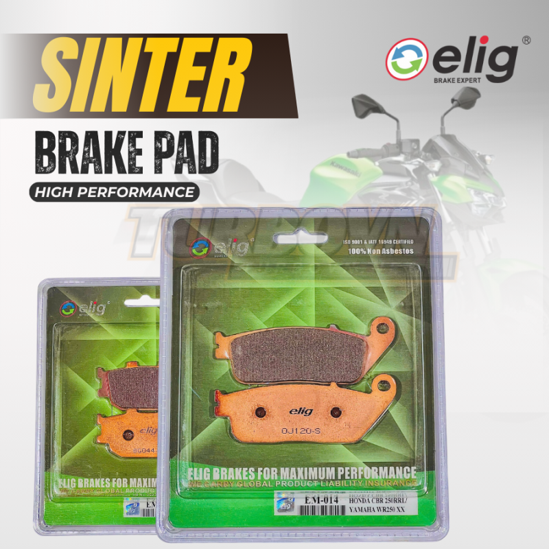 Bố thắng Elig Sinter dành cho xe KAWASAKI Z650 2021+