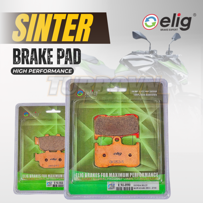 Bố thắng Elig Sinter dành cho xe KAWASAKI Z800 ABS