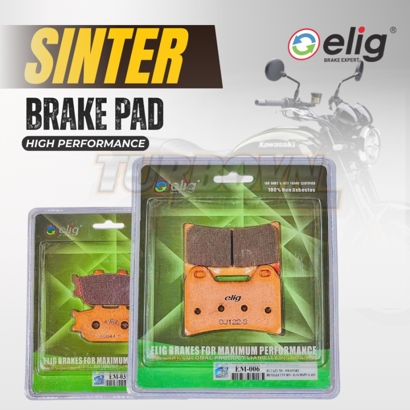 Bố thắng Elig Sinter dành cho xe KAWASAKI Z900RS ABS