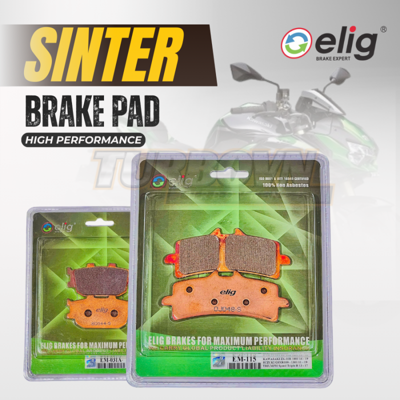 Bố thắng Elig Sinter dành cho xe KAWASAKI ZH2 SE