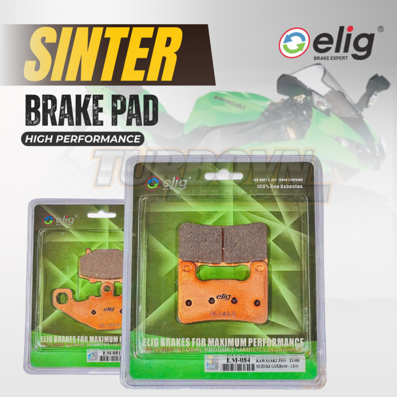 Bố thắng Elig Sinter dành cho xe KAWASAKI ZX10R 2008-2010 