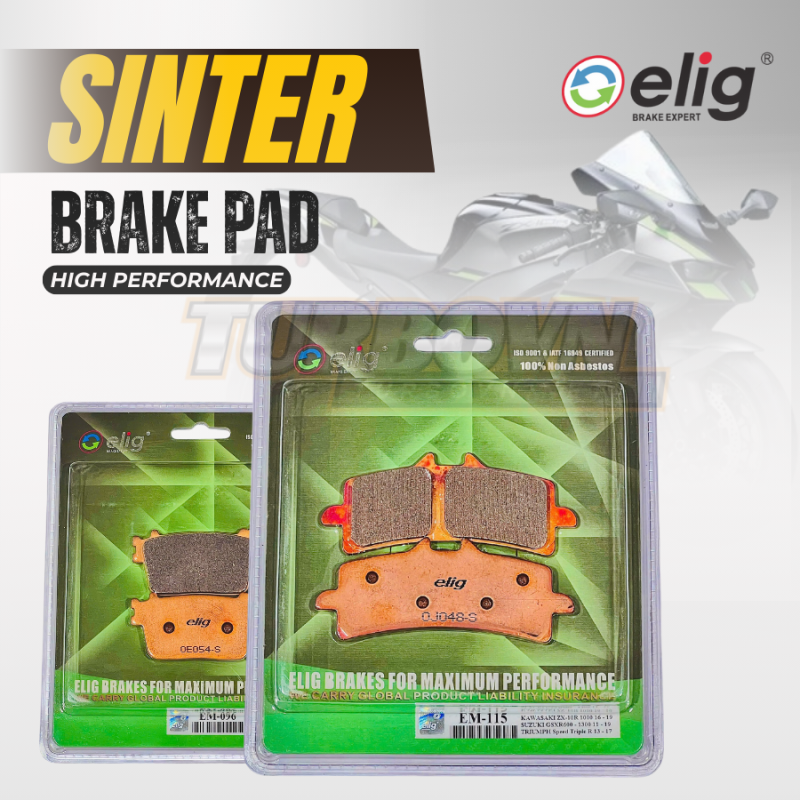 Bố thắng Elig Sinter dành cho xe KAWASAKI ZX10R 2022+ 