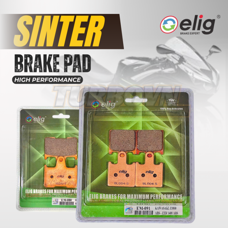 Bố thắng Elig Sinter dành cho xe KAWASAKI ZX14R